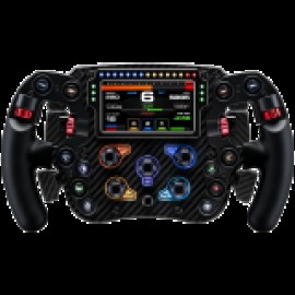 SIMAGIC FX Pro Steering Wheel with Color Screen ,Full Carbon Fiber, Six Paddles, QR50 Included. S203